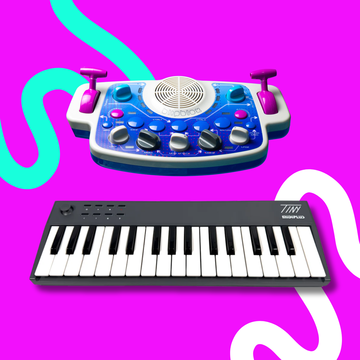 Tiny Keyboard + Synthesizer Performance packs