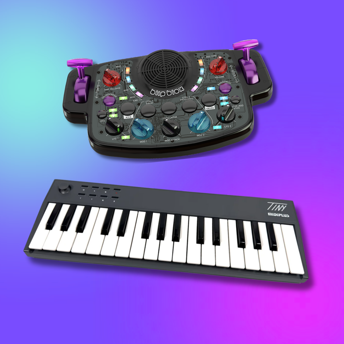MIDIPLUS Tiny Keyboard + After Dark Synth