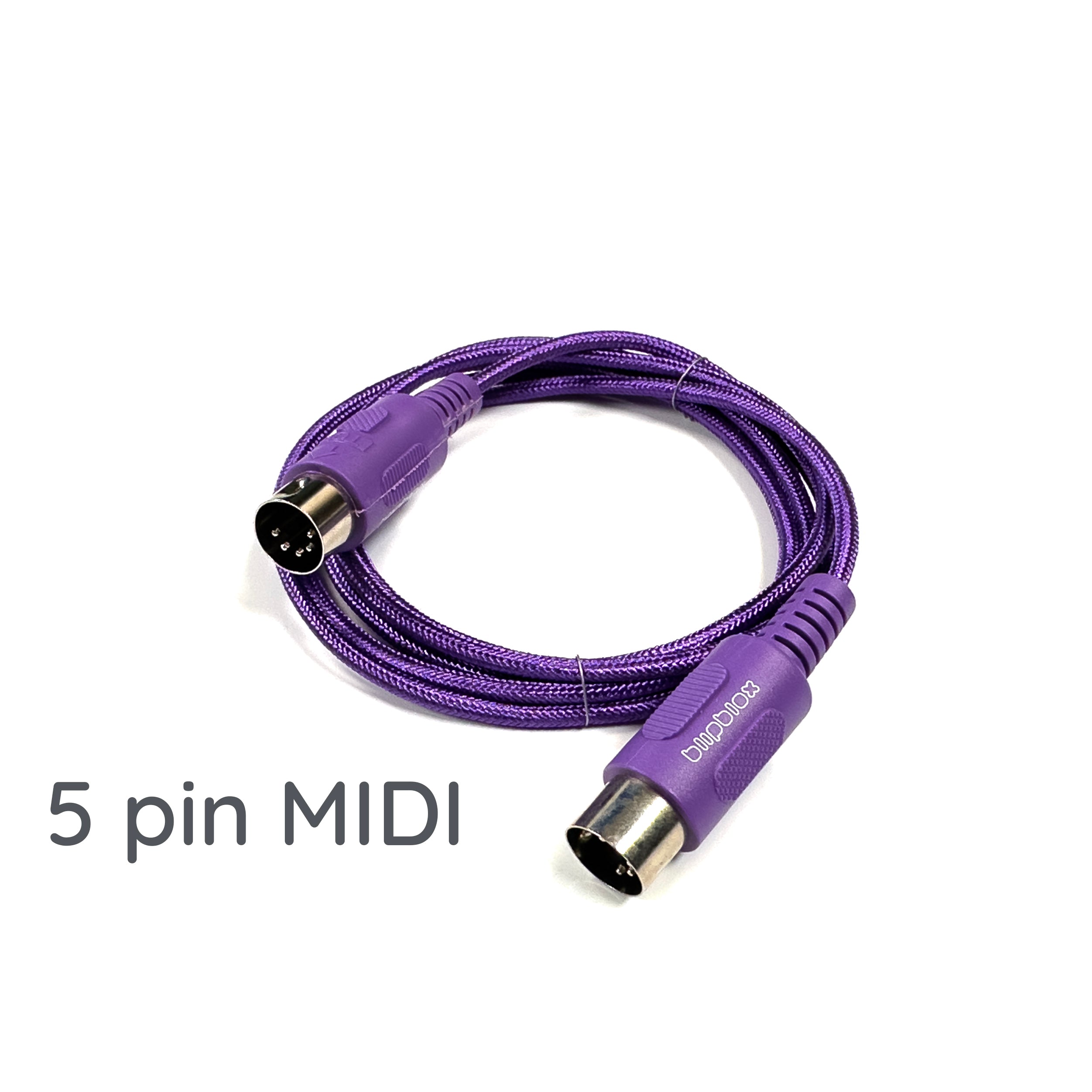 MIDI Cable in Blipblox Purple