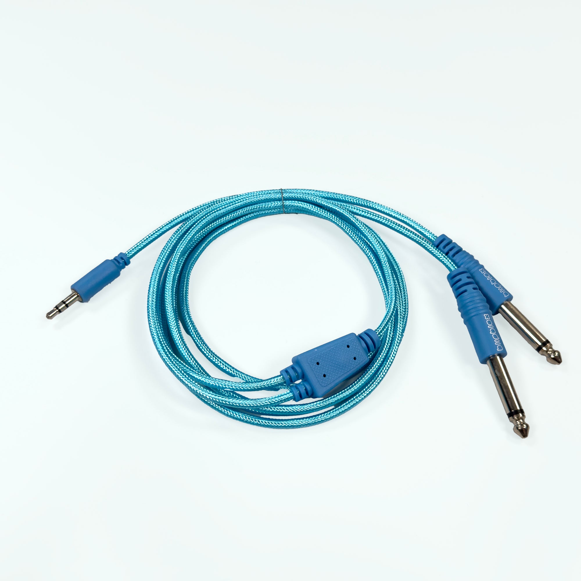 Audio Adapter Cable - Mixers + Sound Cards - 1/8" to two 1/4" Adapter (for myTRACKS)