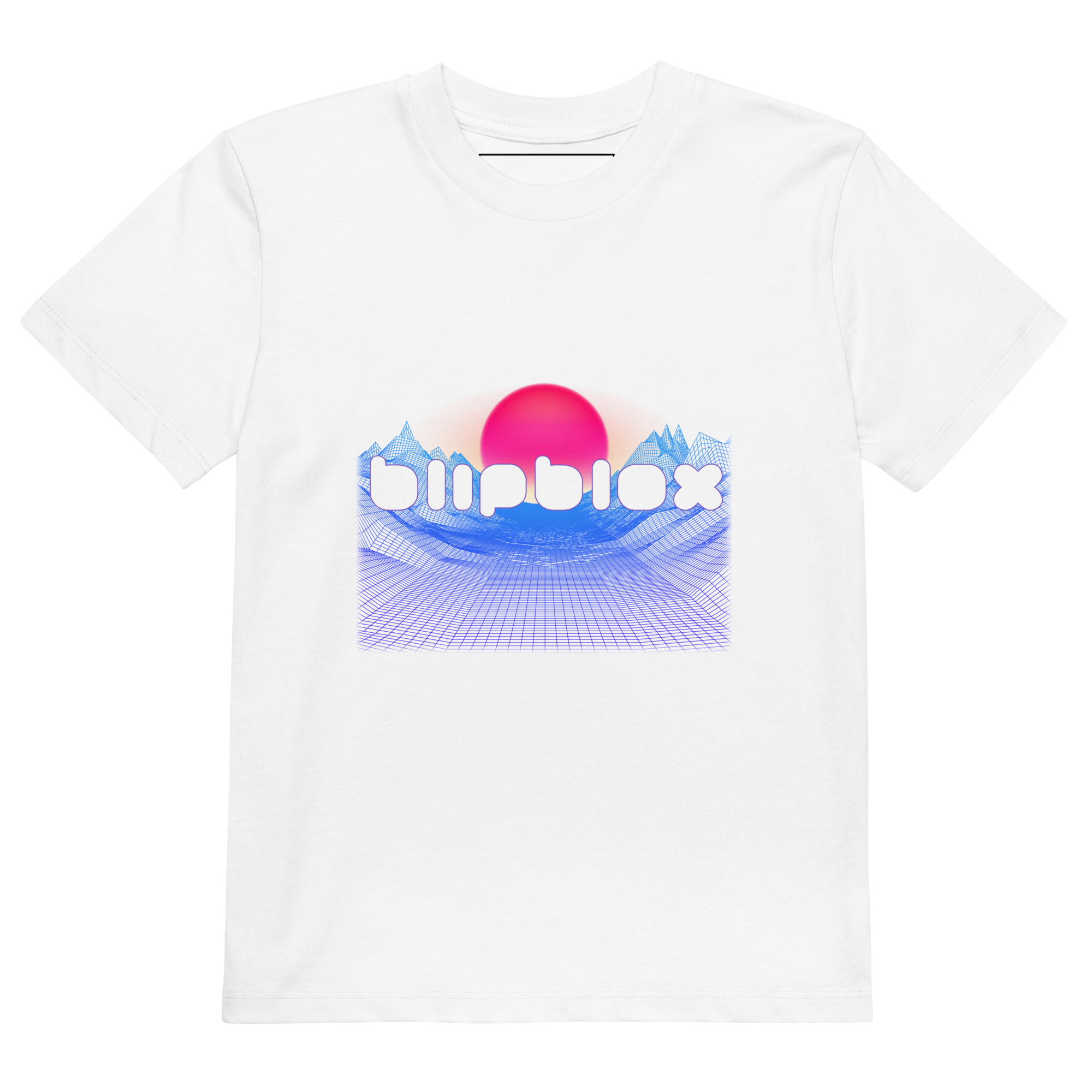 Blipblox Synthwave Kids’ Organic Tee