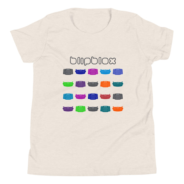 Blipblox - Color Grid Kids Tee